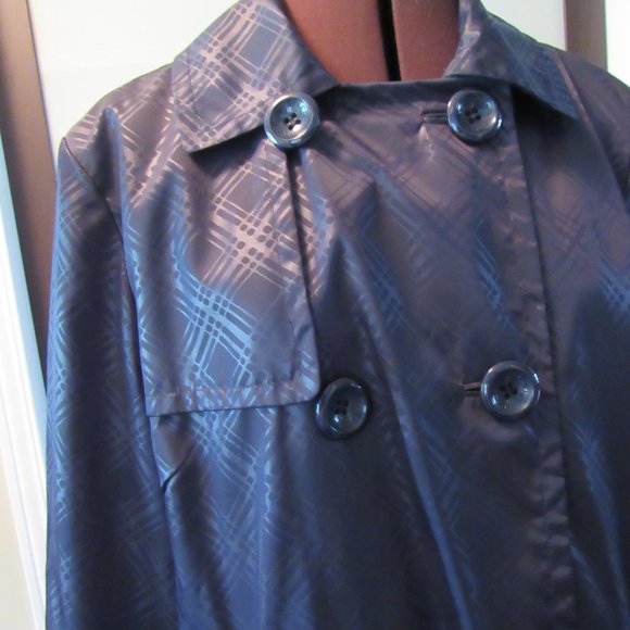 ANNE KLEIN Spring/Fall Jacket.  Navy Blue.  Size XL. - Picture 2 of 11